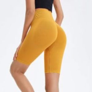Mustard Just Peachy Biker Shorts